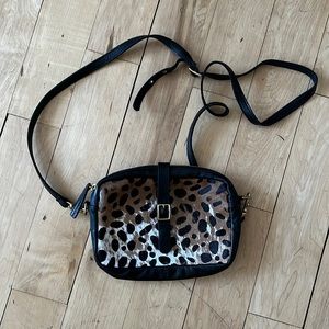Clare V Pony Hair Crossbody Bag